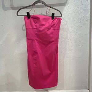 Vintage Ralph Lauren Fuschia Pink tube dress